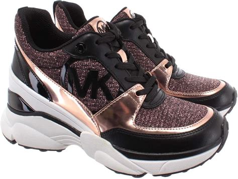 michael kors sneaker carter|Michael Kors rose gold sneakers.